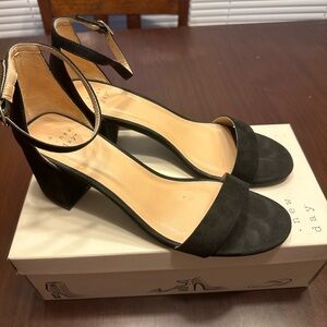 Simple Black Sandals